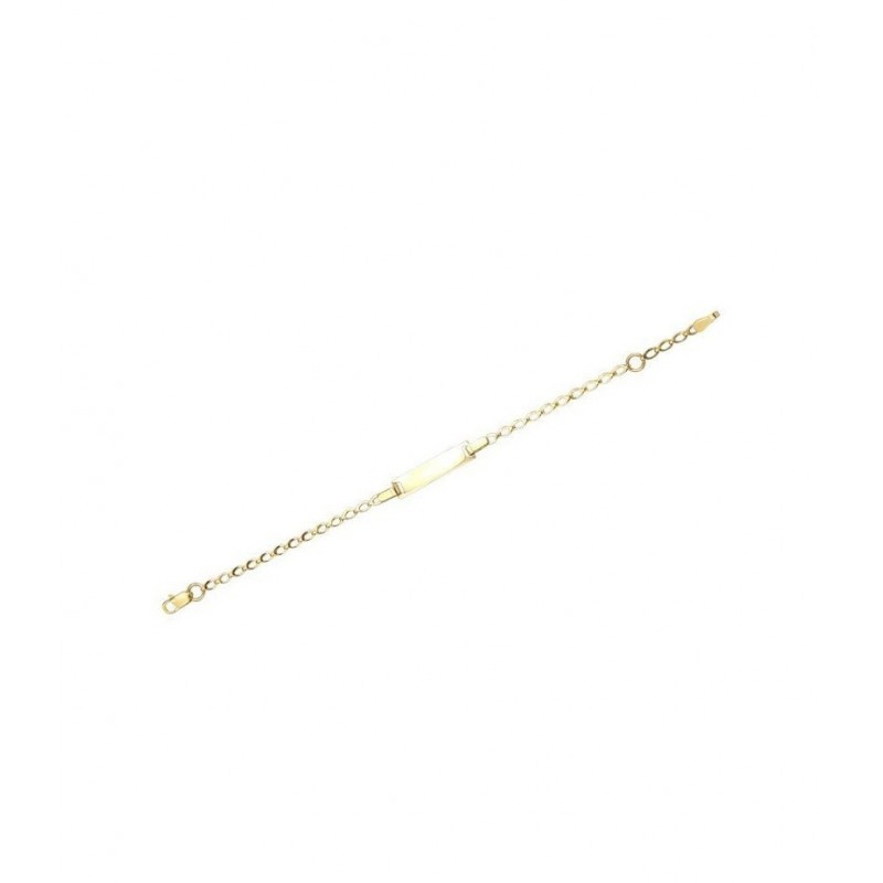 Baby/Kinder Bracelet mit Gravur Gold 18 Karat